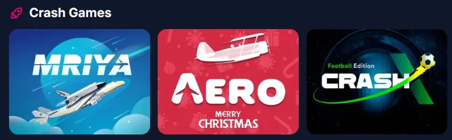 Juegos crash en Lukkly: Mriya, Aero y Crash X Football Edition
